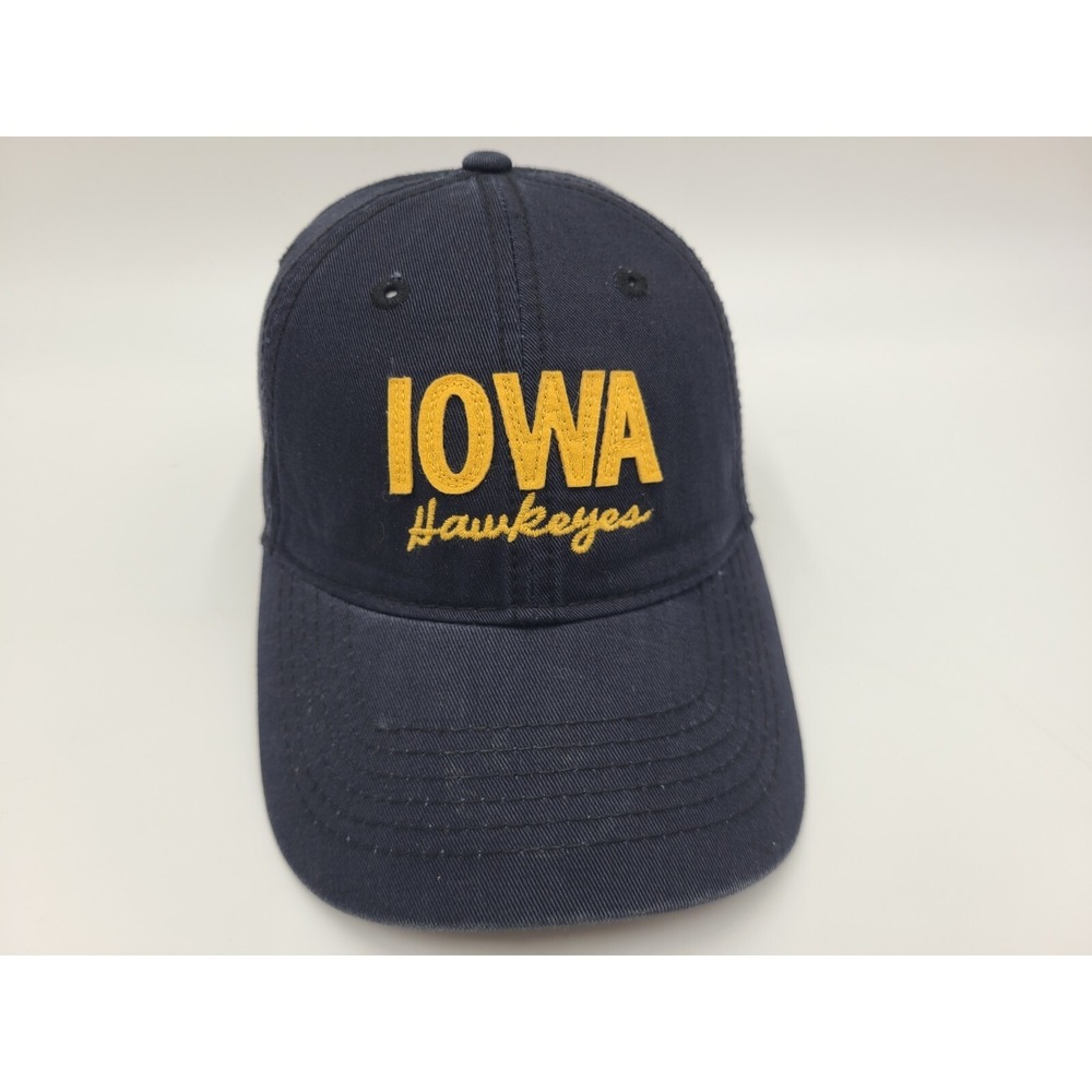 University of Iowa Hawkeyes Legacy Strapback Adjustable (Seems Small) Hat Cap‎